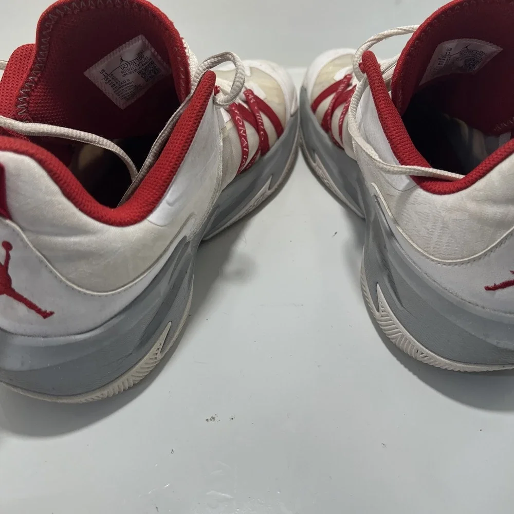 Size 11 - Jordan One Take 3 White Gym Red
